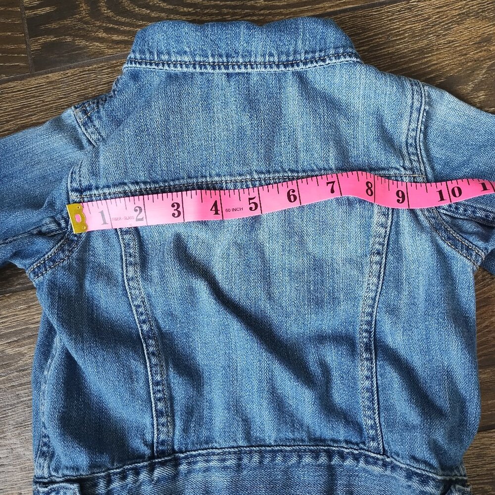 GAP Organic MF Medium Light Denim Jacket | Size 18-24 months - Picture 11 of 14